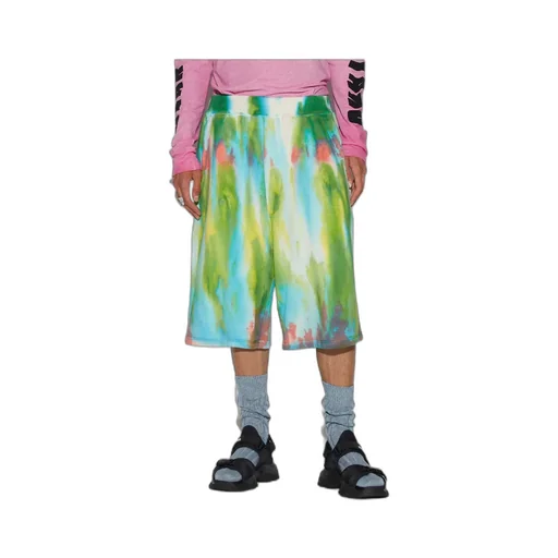 Dsquared2 Tie Dyed Elasticated Waistband Track Shorts