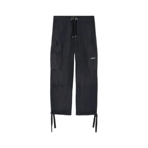 Versace Logo Printed Drawstring Cargo Pant
