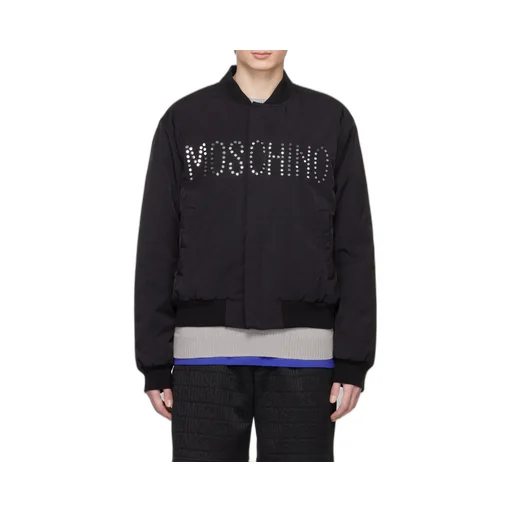 Logo-Detail Bomber Jacket