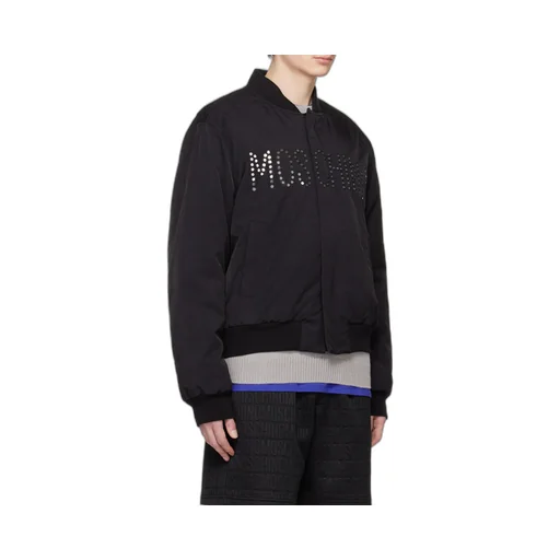 Logo-Detail Bomber Jacket