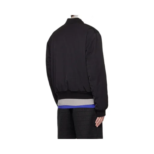 Logo-Detail Bomber Jacket