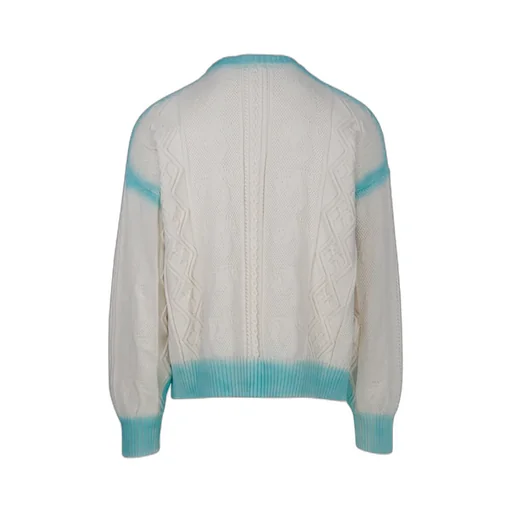 Palm Angels Sprayed Palm Fisherman Jumper