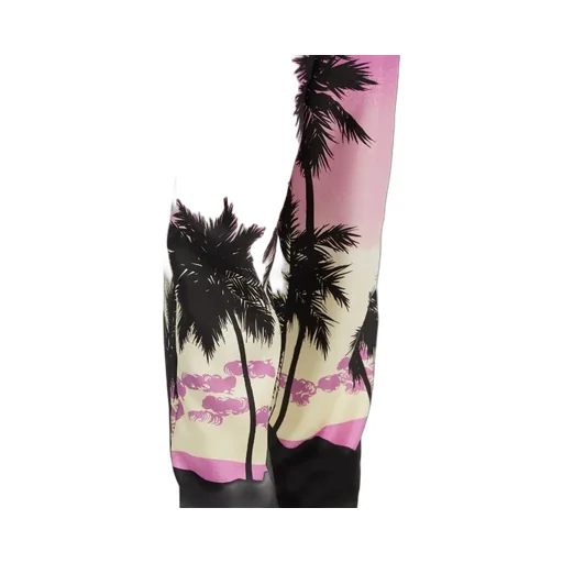 Palm Angels Sunset Printed High Waist Pajama Pants