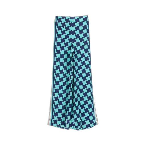 Casablanca Graphic-Printed Wide-Leg Trousers