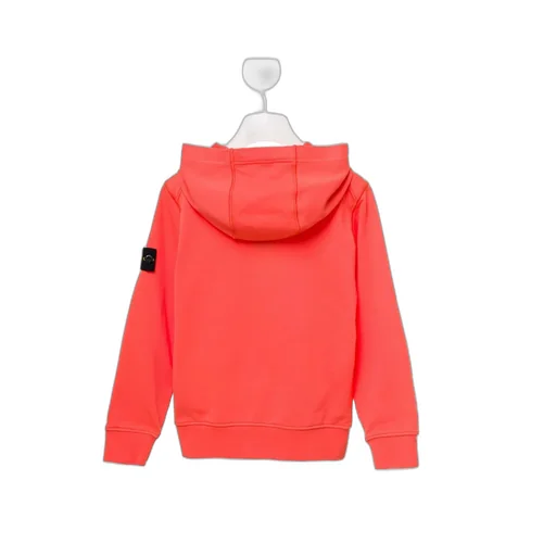 Cotton Logo Patch Hoodie