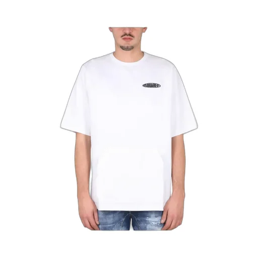 Dsquared2 Logo Printed Crewneck T-Shirt