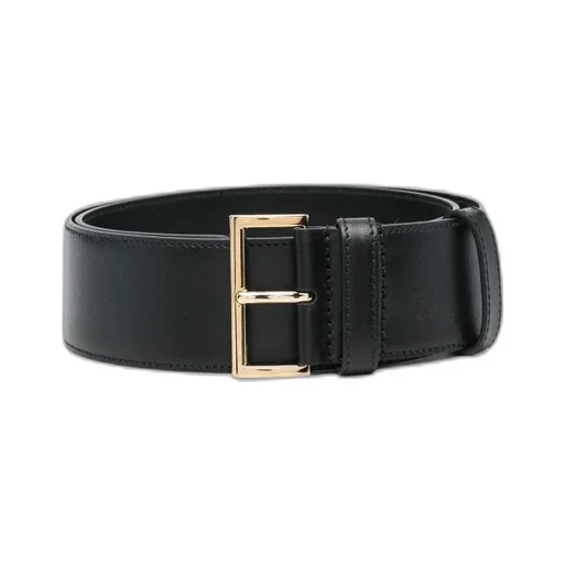 Triangle Logo Leather Belt