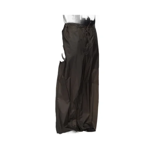 Maison Margiela Wide Leg Drawstring Cuff Trousers