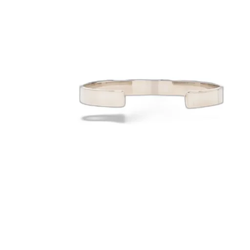 Maison Margiela Logo Engraved Bangle Bracelet