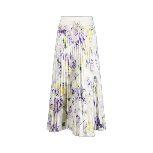 Drawstring Pleated Skirt
