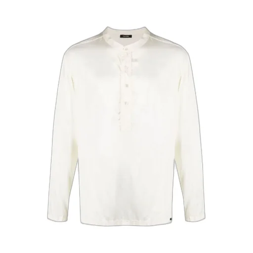 Tom Ford Long-Sleeved Half Buttoned Pyjama Shirt