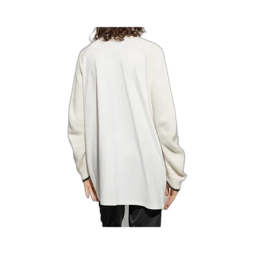 Mm6 Maison Margiela Zoom Logo Intarsia Jumper