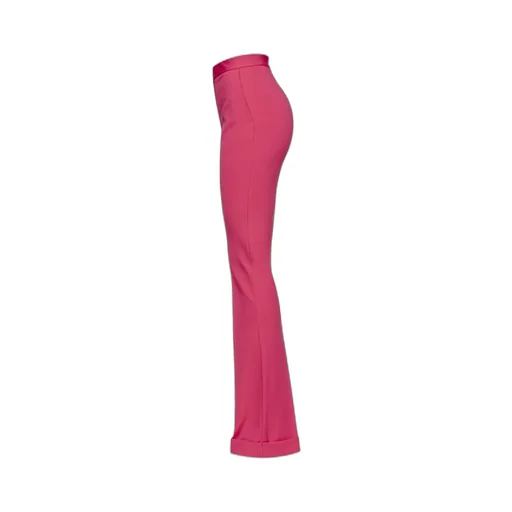 Pressed-Crease High-Waist Trousers