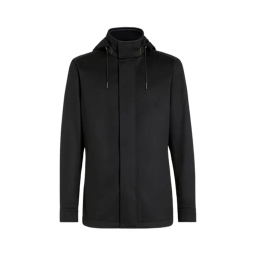 Zegna Oasi Elements Cima Drawstring Over Jacket