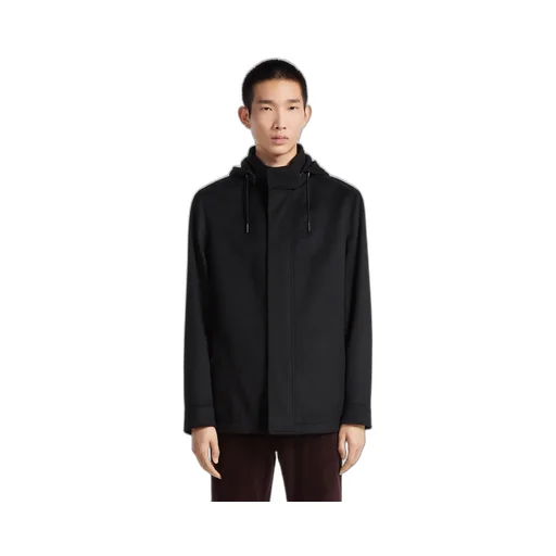 Zegna Oasi Elements Cima Drawstring Over Jacket