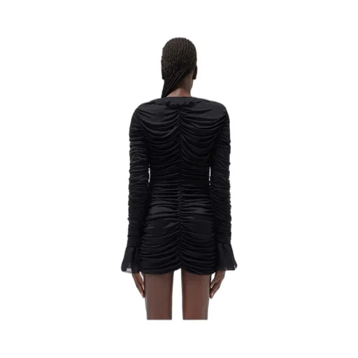 Blumarin Ruffle Detailed Runched Dress