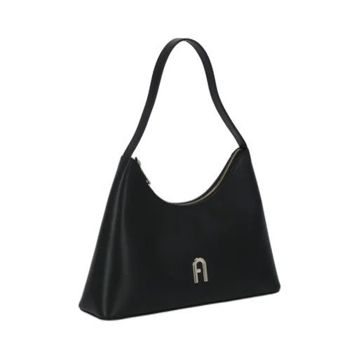 Single Handle Zipper Shoulder Bag