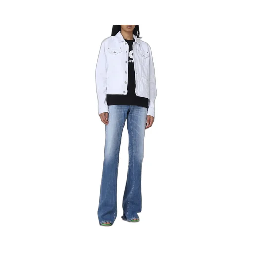 Dsquared2 Buttoned Long-Sleeved Denim Jacket