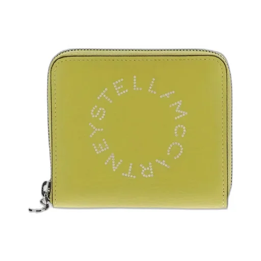 Stella Mccartney Logo-Printed Zip-Around Wallet