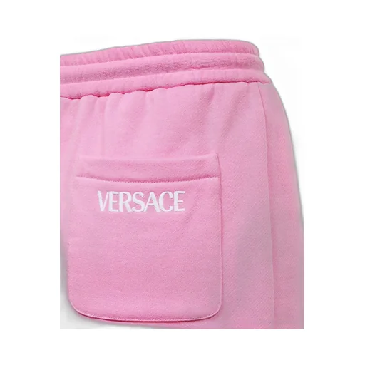 Logo-Print Cotton Miniskirt