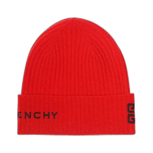 Givenchy Logo Embroidered Knitted Beanie