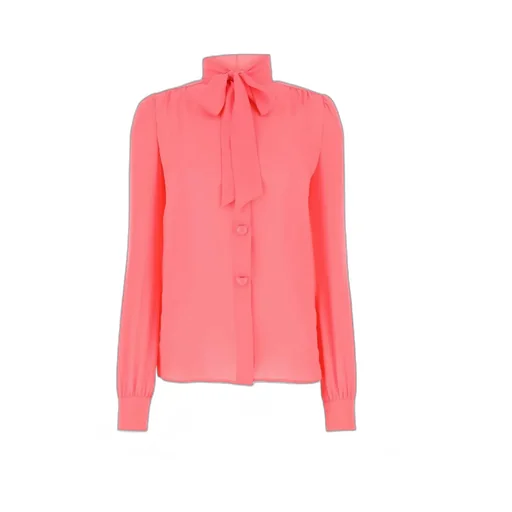 Moschino Bow-Tie Buttoned Blouse