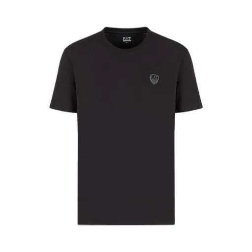 Logo-Patch Cotton T-Shirt