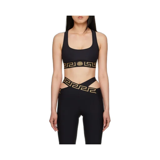 Versace Medusa Motif Scoop-Neck Bra