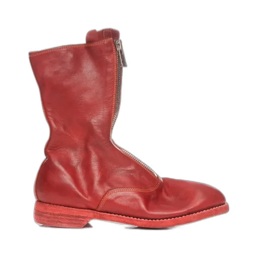 Logo Zipper Boots