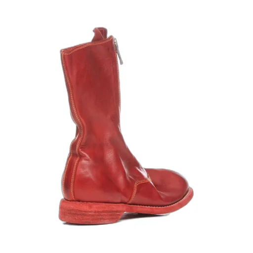Logo Zipper Boots