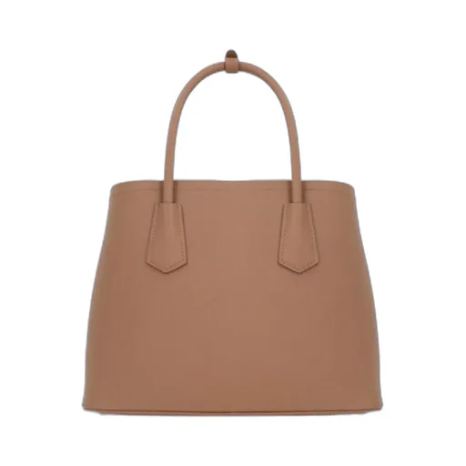 Small Saffiano Leather Double Prada Bag