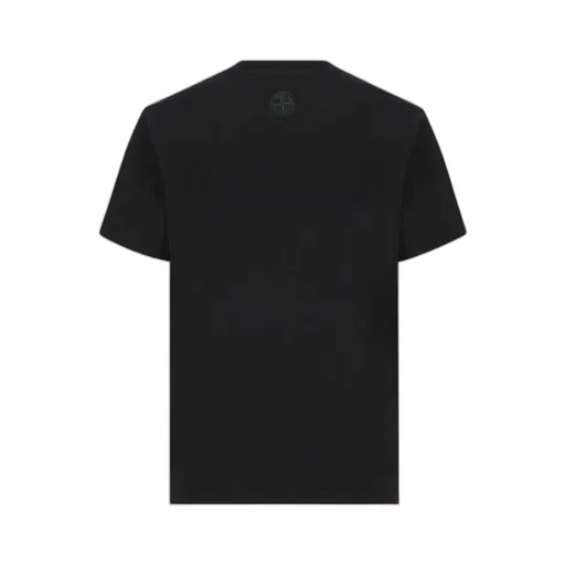 Stone Island Junior Logo Printed Crewneck T-Shirt