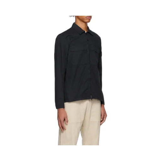 Zip-Fastening Long-Sleeve Shirt