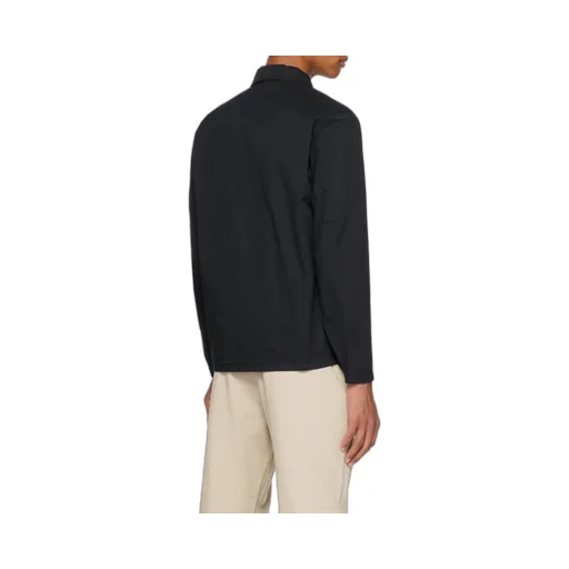 Zip-Fastening Long-Sleeve Shirt