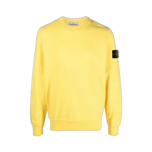 Logo-Patch Crew Neck Sweatshirt