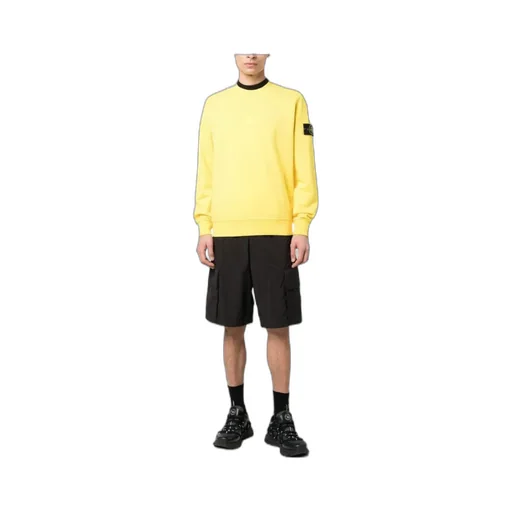 Logo-Patch Crew Neck Sweatshirt