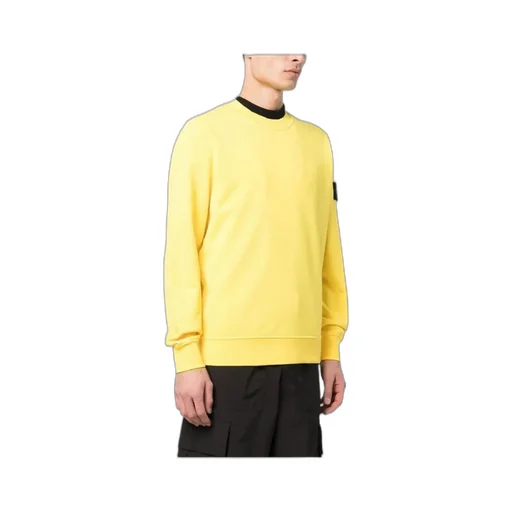 Logo-Patch Crew Neck Sweatshirt