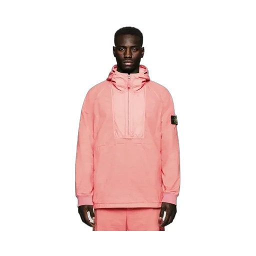 Semi-Zipper Casual Jacket