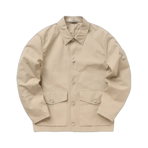 Stone Island Buttoned Shirt Jacket