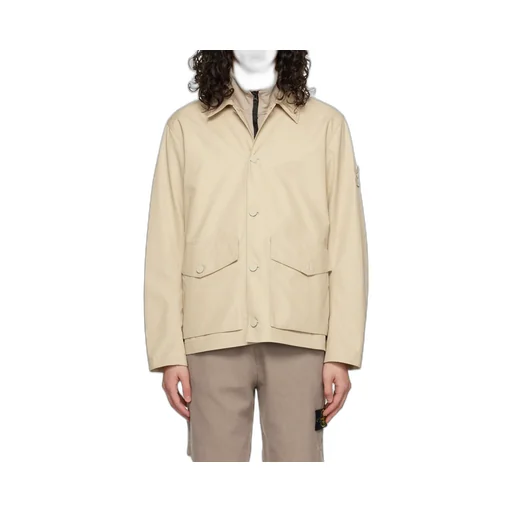Stone Island Buttoned Shirt Jacket