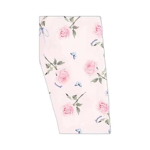 Floral Embroidered Leggings
