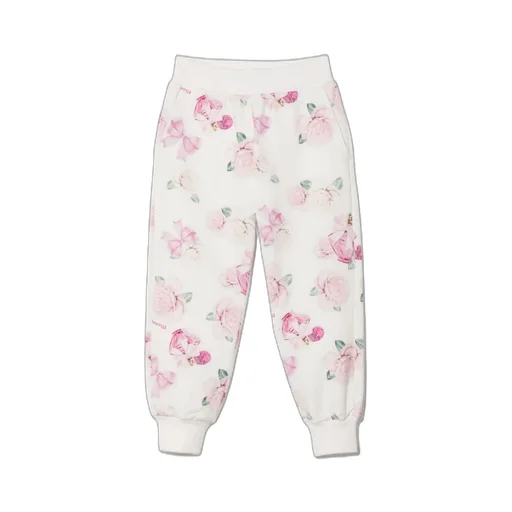 Floral-Print Cotton Track Pants
