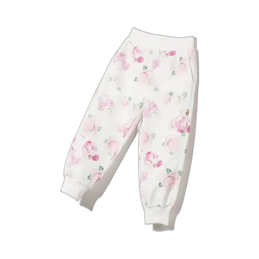 Floral-Print Cotton Track Pants