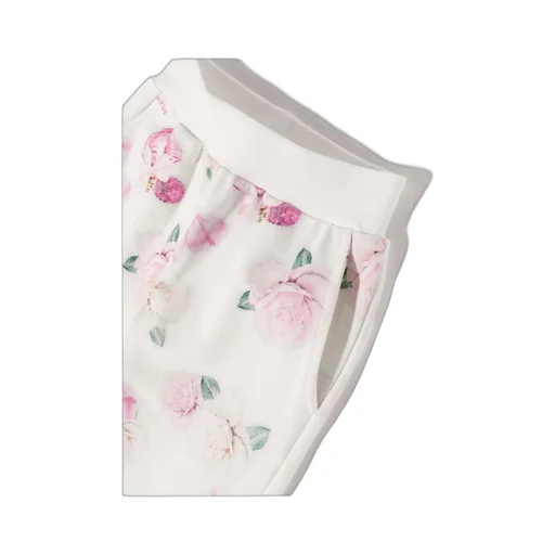 Floral-Print Cotton Track Pants