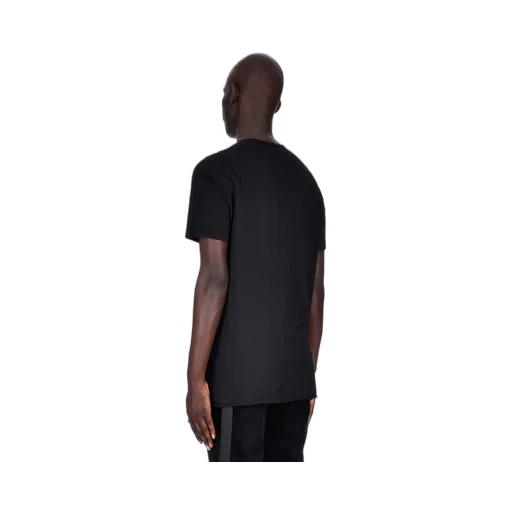 Black Plain Knitted T-Shirt