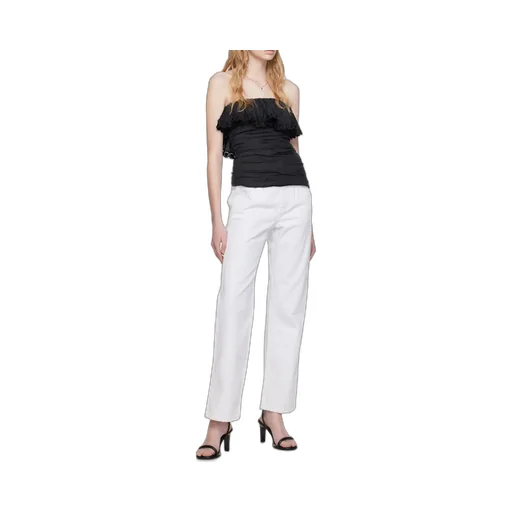 Straight-Leg Denim Jeans