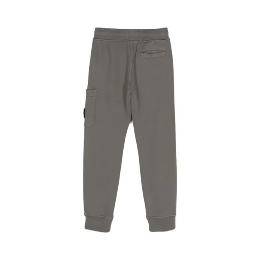 Stone Island Junior Logo Patch Trousers