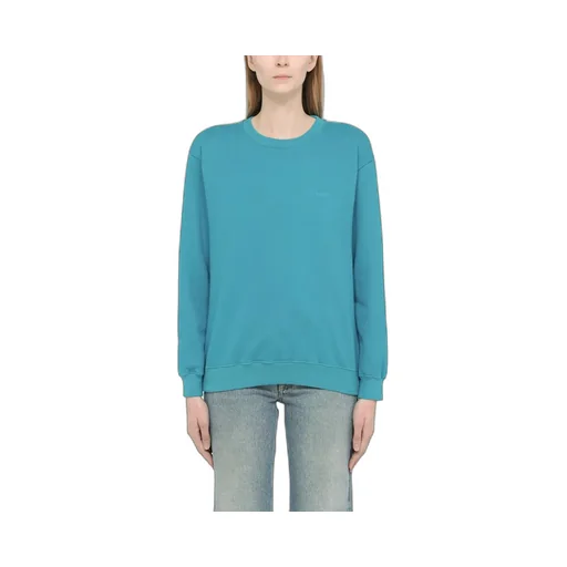 Diag-Stripe Print Sweatshirt