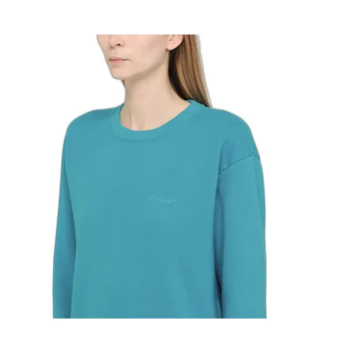 Diag-Stripe Print Sweatshirt