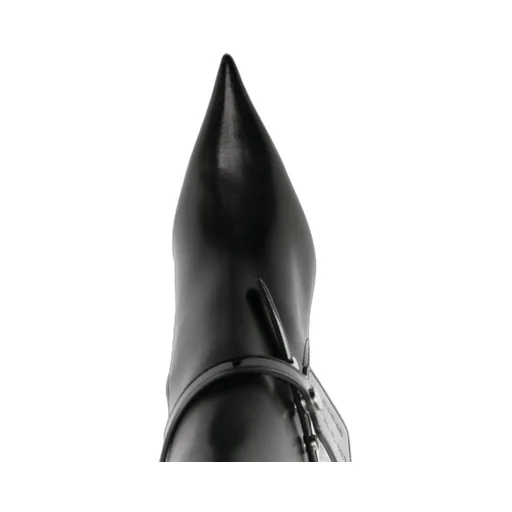 Zip Tie Stiletto Boots